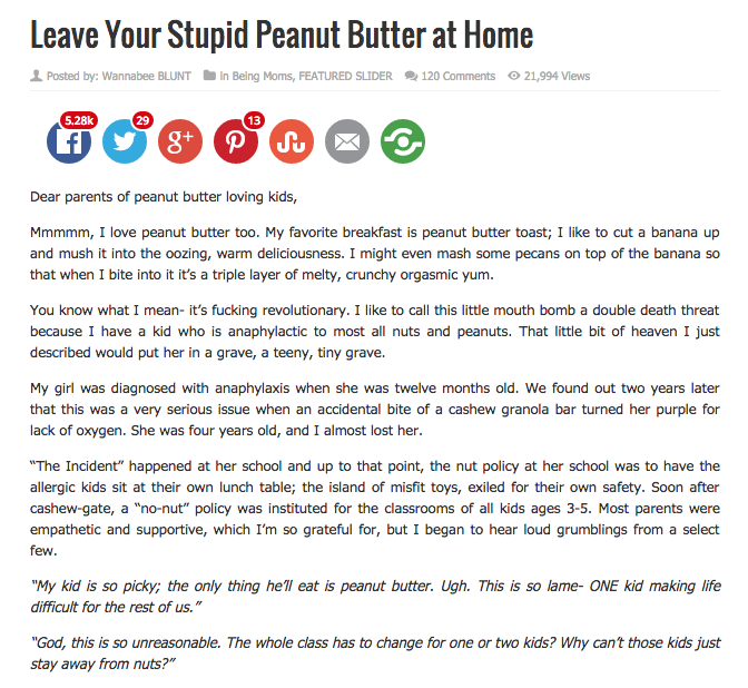 The Great Peanut Butter Debate
